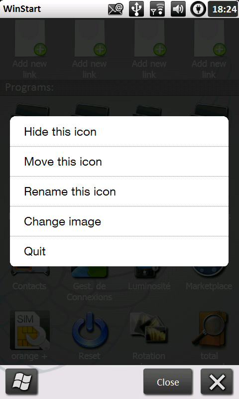 Start menu remplacment
